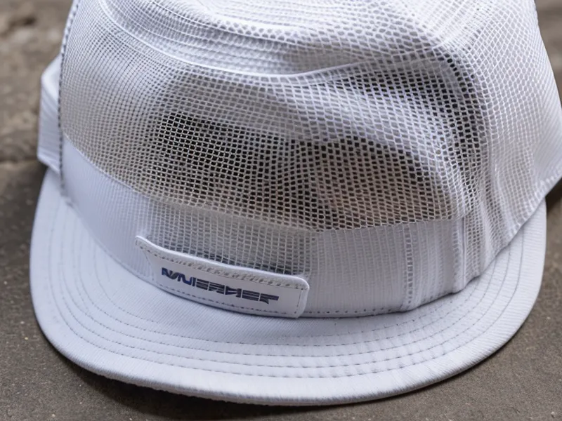 Marca de quemadura amarilla en gorra de poliéster: error común al estampar gorras con dtf casero