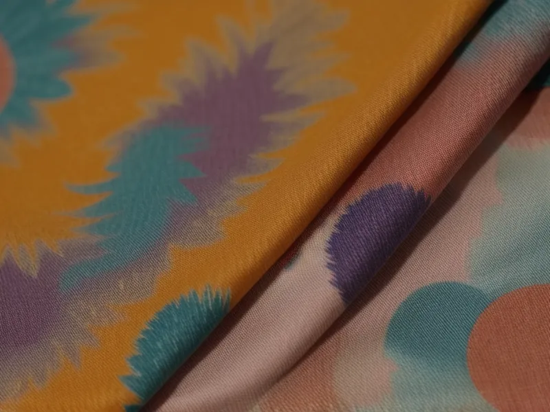 Detalle macro de un estampado DTF perfectamente adherido a la fibra del algodón